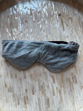 Gray Weighted Sleep Mask - adjustable band